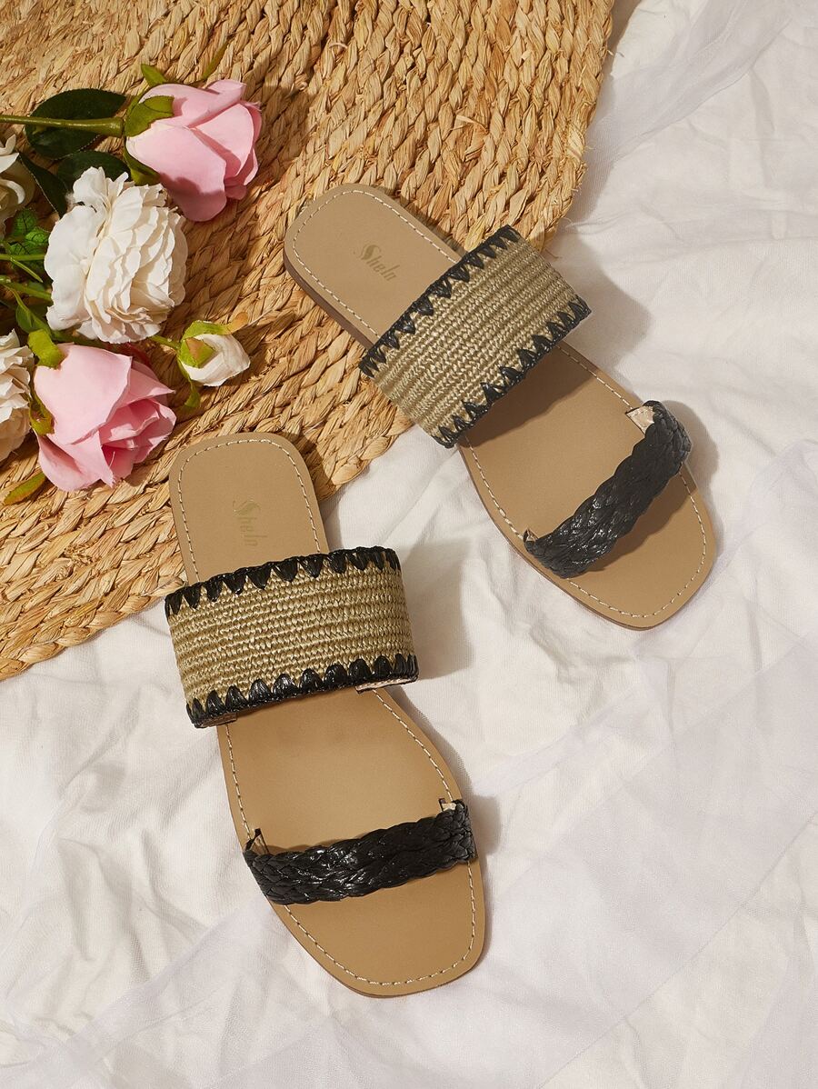 Sandalias con tira doble - Multicolor - Ver 1
