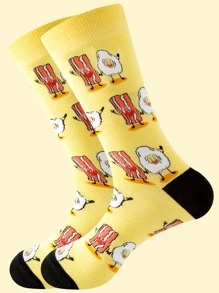 Vớ Hoạt hình Khối Màu - Nhiều màu - Xem 1