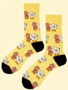 Vớ Hoạt hình Khối Màu - Nhiều màu - Xem 2