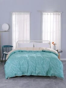 Vỏ chăn hình lá mà không có chất độn - Nhiều màu - Xem 1