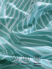 Vỏ chăn hình lá mà không có chất độn - Nhiều màu - Xem 3