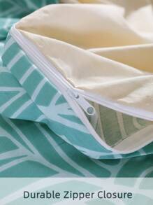 Vỏ chăn hình lá mà không có chất độn - Nhiều màu - Xem 4