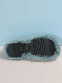 Dép đi trong Nhà dành Nữ màu trơn Đúng mốt - Màu xanh Cadet - Xem 6