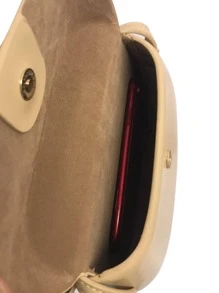 Túi Crossbody Nữ màu trơn Có thể điều chỉnh được Thanh lịch - Màu be - Xem 4