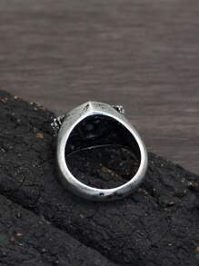 Hombres Anillo con diseño de cráneo - Multicolor - Ver 2