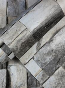 1m/3m/5m Warm Color Cultural Brick Stone Pattern Self-Adhesive Wallpaper For Cabinets, Tables, Chairs Decoration,Renovation Stickers Peel Wall Panels,Wall Paper, Wallpapers,Spring Decoration Items Refresh Your Home,Rama Decoration Stickers Gifts Birthday Graduation - Multicolor - View 6