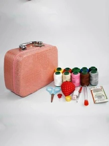 1box Portable Sewing Kit - Pink - View 3