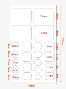 3D Polka Dot Crystal Nail Art Stickers, Travel Outfit Summer Women Nail Beauty Accessories, 22pcs Toe Nail Decorations With Full Gold Rhinestones Design