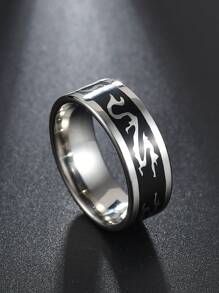 Nhẫn Nam Họa Tiết Rồng - Nhiều màu - Xem 1