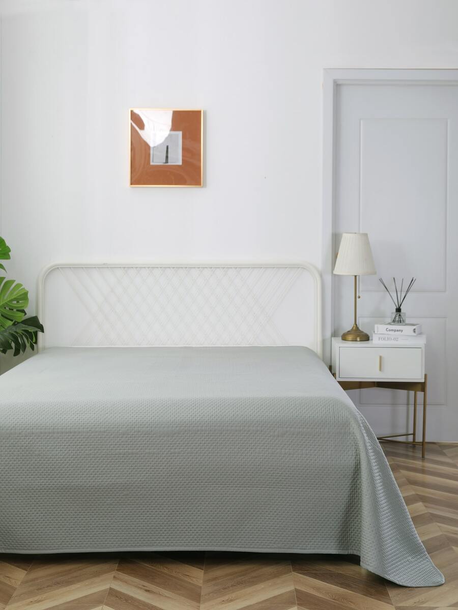 단색 차렵이불 - 회색 - 보기 1