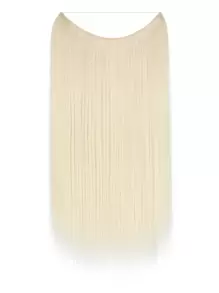 Extensión del pelo con clip medio recto sintético - Dorado - Ver 1