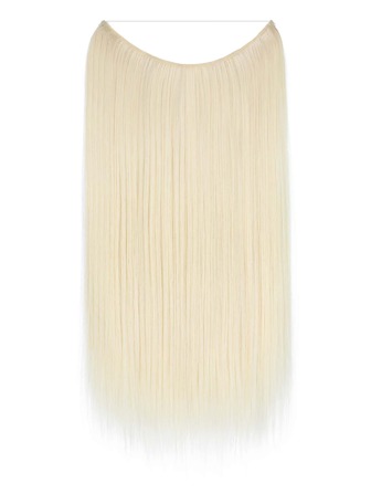 Extensión del pelo con clip medio recto sintético