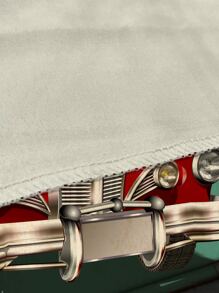 Car & Slogan Graphic Tapestry - Multicolor - View 4