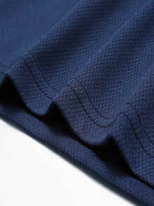 Manfinity Men Pocket Patched Polo Shirt - Navy Blue - View 5
