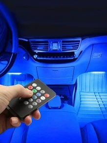 1pc Car Led Strip Light - Multicolor - View 2