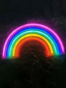 彩虹造型熒光燈 - 彩色 - 查看 2