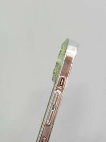 Avocado Painted Clear Phone Case - Multicolor - View 4