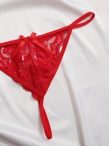 Classic Sexy Floral Lace Garter Lingerie Set & Stockings