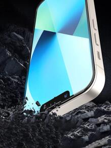 2入組螢幕保護鋼化膜和2入組鏡頭保護適用於iphone - 黑色 - 查看 5