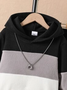 SHEIN Bộ hai mảnh Trai Túi Khối Màu Giải trí - Nhiều màu - Xem 5