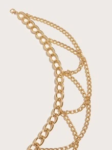 Đai xích trang trí bóng - Vàng - Xem 4