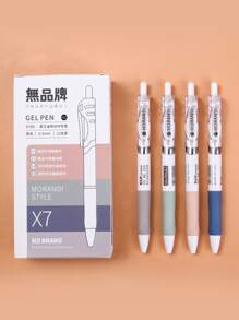 12 piezas Pluma de gel de color mixto - Multicolor - Ver 1