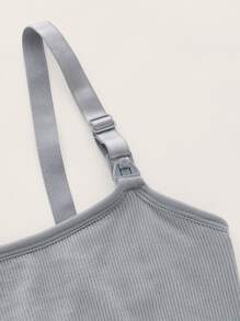 SHEIN Maternity 3pack Solid Bralet - Multicolor - View 8