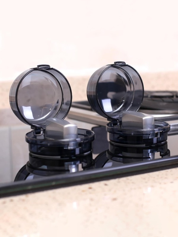 2pcs Clear Gas Stove Switch Protective Cover SHEIN USA
