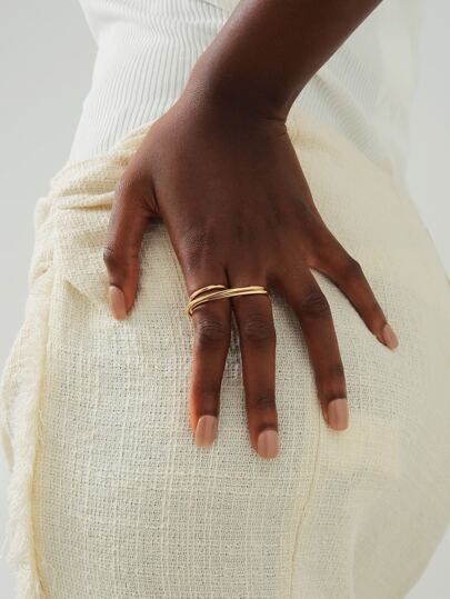 Minimalist Mittens Ring