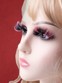 ROMWE Grunge Punk Lông mi giả Lông mi dày - Nhiều màu - Xem 5