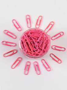 200pcs Iron Paper Clip Back To School - Pink - View 1