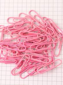 200pcs Iron Paper Clip Back To School - Pink - View 2