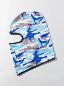 男士迷彩印花巴拉克拉法帽帽子 - 彩色 - 查看 2