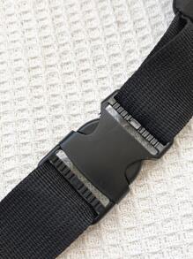 Stylish Multifunctional Men Minimalist Waist Bag Chest Bag Crossbody Bag Mobile Phone Bag For Outdoor Sports University Students Waist Bag, College Bag Multi-Functional Winter Fanny Pack Bum Bag Rider Bag Black Bag Large Capacity Vacation Travel Hip Bag Gifts For Men Valentine Day Travel Essentials Holiday Essentials Bag For Men Stickers Bags Summer Back To School Valentines Gifts Valentine Gifts For Men Bag Pack Belt Bag Spring School Supplies Small Bag For Men Body Bag For Men Belt Bag For Men - Black - View 7