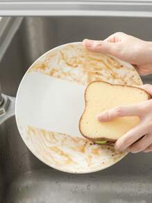 1 pieza Esponja de limpieza con emparedado - Multicolor - Ver 3