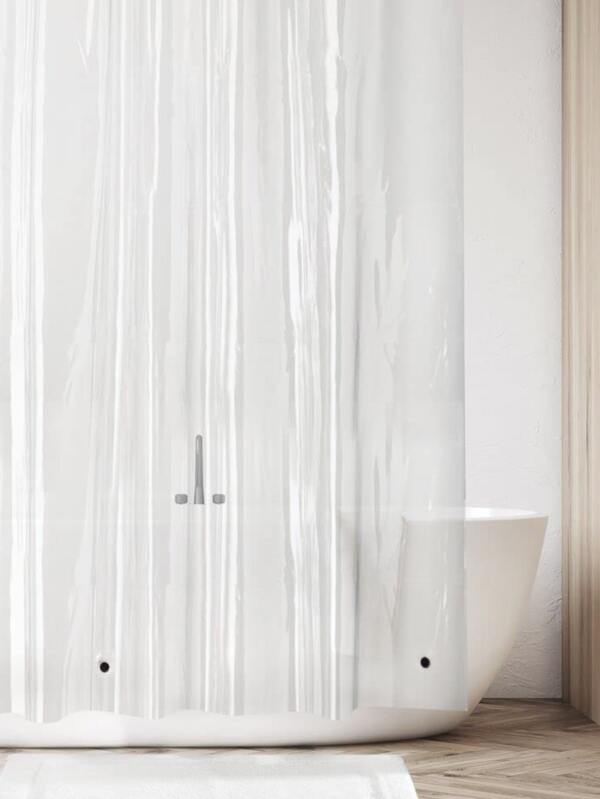 Clear Waterproof Shower Curtain | SHEIN USA