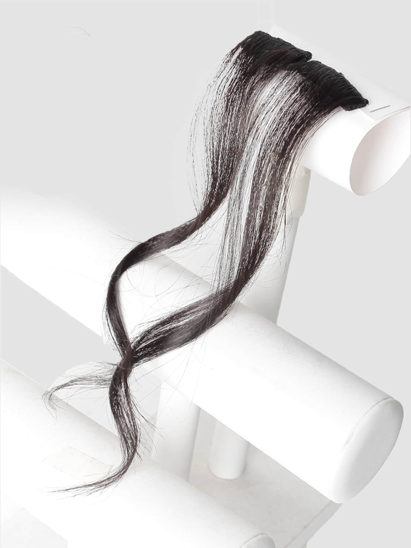 Kẹp Tóc Bang Tổng Hợp Xoăn 2 Mảnh - màu đen - Xem 1