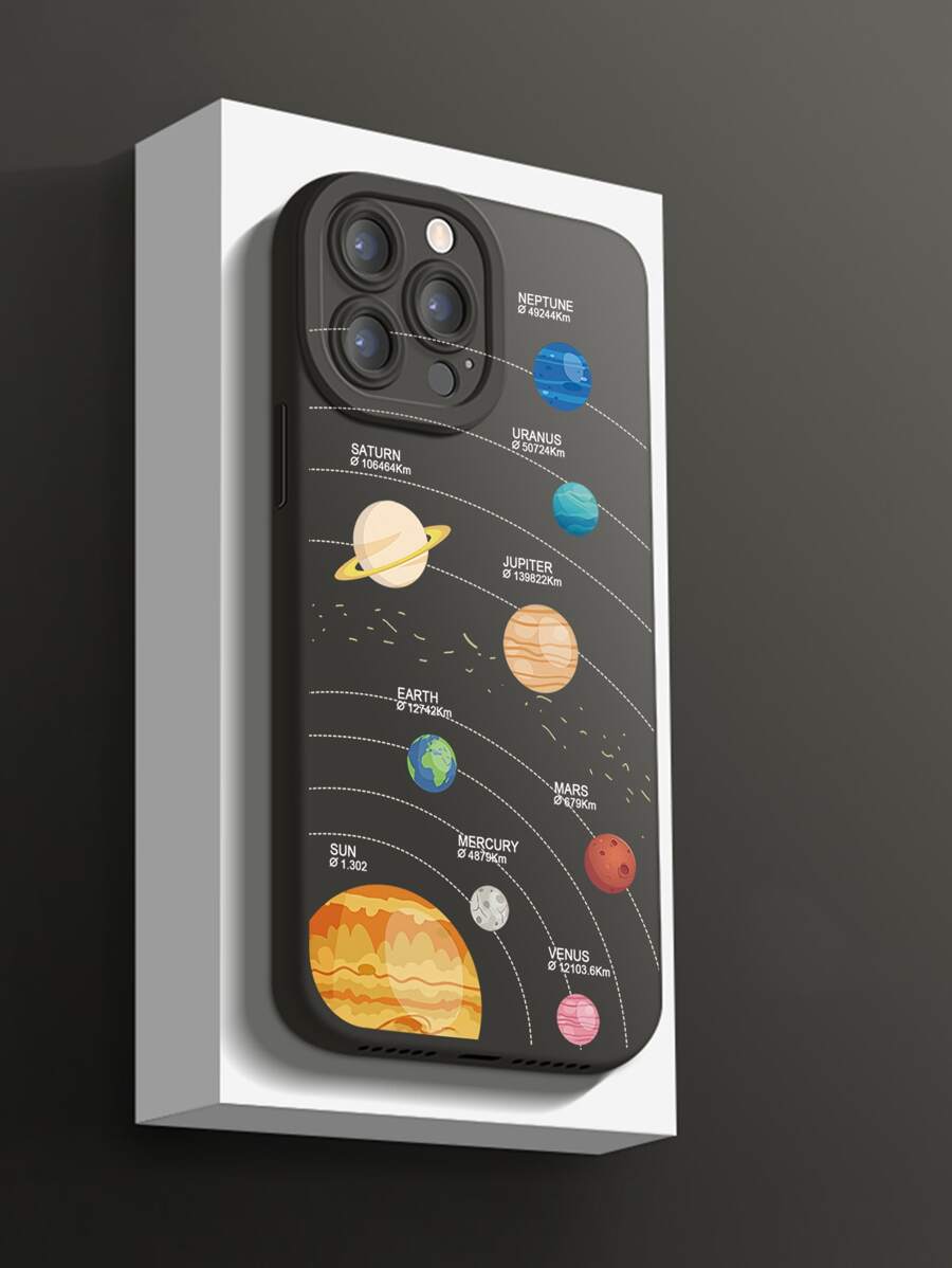 Planet Painted Space Phone Case Compatible With IPhone 11,IPhone 13,Huawei P30 Pro
