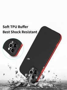 Vỏ điện thoại bảo vệ toàn diện - màu đen - Xem 3