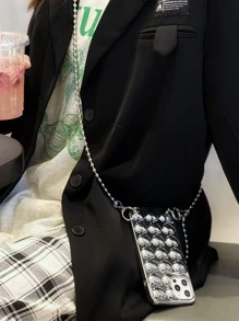 Husa Telefon Inimă Cu Curea De Mână