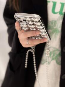 Husa Telefon Inimă Cu Curea De Mână