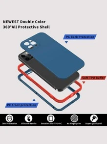 All Protective Phone Case - Navy Blue - View 3