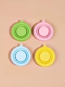 1pc Random Color Pet Travel Water Cup - Multicolor - View 3