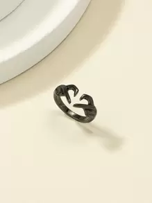 Vòng bít thiết kế cử chỉ - màu đen - Xem 1