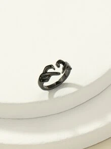 Vòng bít thiết kế cử chỉ - màu đen - Xem 2