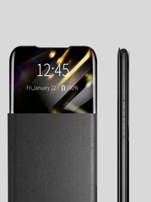 Multifunctional Flip Phone Case - Black - View 3