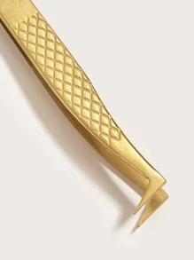 1pc Stainless Steel Eyelash Tweezers