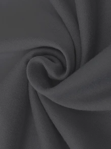 Manfinity Roghcode Men Slogan & Figure Graphic Tee - Dark Grey - View 4