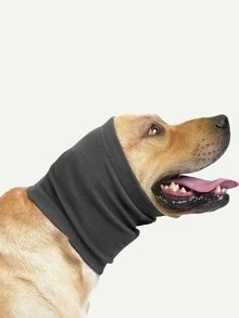 1 pieza Funda de mascota oreja - Negro - Ver 3