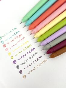 10pcs Gel Pen Set - Multicolor - View 3